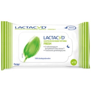 LACTACYD FRESH chusteczki do higieny intymnej 15szt